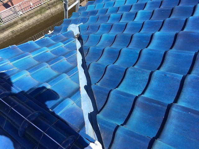 屋根の状態確認